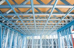 Barndo steel roof trusses in Kansas